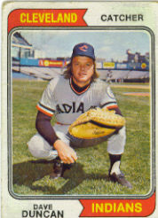 1974 Topps Baseball Cards      284     Dave Duncan